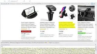 Scraping product details from Amazon.fr (product url, asin, price, description, image url)