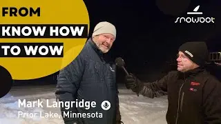 Snowbot побеждает холод и легко убирает снег!