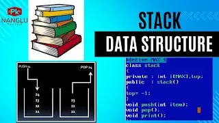 Stack In Data Structure In One Shot | NANGLUPK | TURBO C++