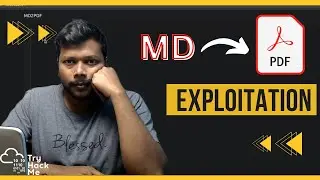 Exploiting MD to PDF Web Application | SSRF & Server Side XSS