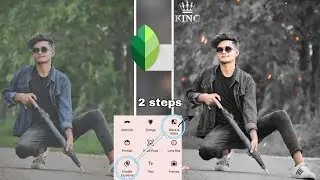 Snapseed Black tone photo Editing | Snapseed background colour change |