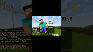 Thunder Like Herobrine⚡😱
