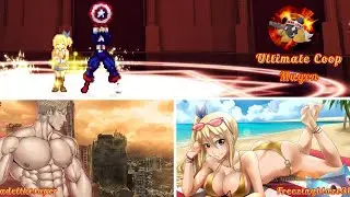 💣Mugen Online 4K Coop : Captain America and Lucy !!!! (DOWNLOADS)😁