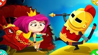 🐾 ПРИНЦЕССА НА ДРАКОНЕ ЛОВИТ всех в DRAGON HILLS мультяшная приключенческая игра