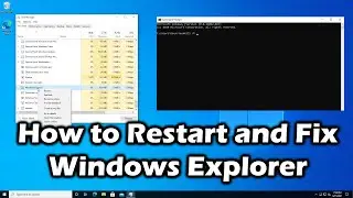 Как перезапустить процесс проводника Windows