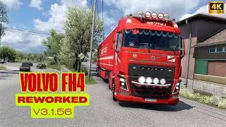 ETS2 | VOLVO FH4 Reworked v3.1.56 & Czech Real map v3.1 1.56 | #ets2 1.56