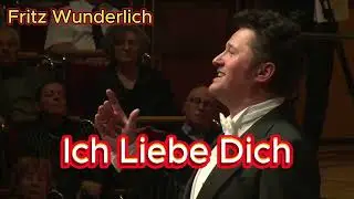 Ich Liebe Dich - Fritz Wunderlich (со словами и фотографиями)