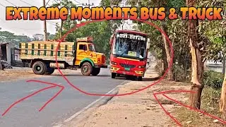 Extreme Moment of Bus & Truck//Amazing Buses Video