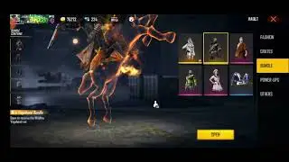 Wildfire Vagabond Bundle | Free Fire 🔥 | Comment me to know How to purchase or claim the bundle 😍💯🔥