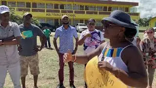 unlawful sales of Indigenous Land Protest Hopkins Belize