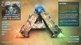 10 Hours Of.. ARK Scorched Earth: Main Menu Ambience! | GameASMR for Sleep & Study | Dactyl Gaming