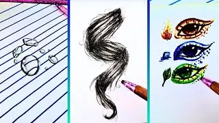 Art Hacks Every Beginner MUST Know ! 😱🎨 | Easy Painting & Drawing Tricks / art tutorials