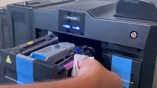 FARGO HDP6600 How to Clean the Film Drive Roller and Card Path