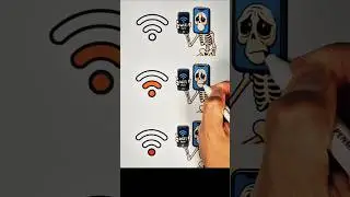 Italian Brainrot Pot Hotspot need strong Wi-fi Signal challenge 🛜 #shorts #trending #meme