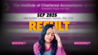  REACTION VIDEO| My CA INTER RESULT Sep 25 | Pass or Fail? 