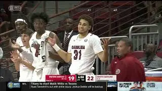 Meechie Johnson 25 Points vs Western Kentucky | Full Highlights for South Carolina 12-22-22