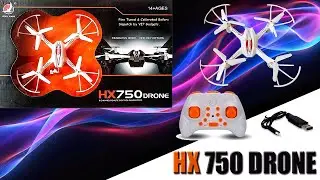HX750 Drone Unboxing & Testing ||Cheapest RC Drone India ||Toyfarm986