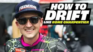 HOW TO GET BETTER at DRIFTING! Tips from Formula DRIFT Pro Rome Charpentier