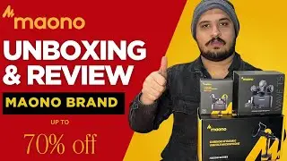 Maono Products Reviews | Wave T5 | Maono HD300T Dynamic | Wireless Microphone For Content Creation