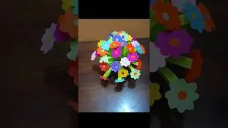 spring is here.Lets make a small potted plant#DIY#Origami#papercraft #shortvideo
