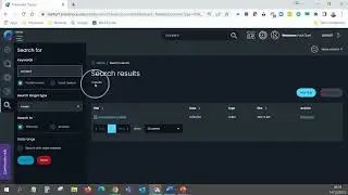 Training video - Advanced search in Starter