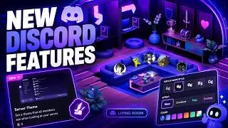 NEW Discord Features Are Coming! Living Room, Server Themes, Display Styles & More