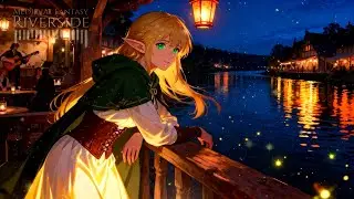 Singing Mug &bull; Relaxing Riverside Night under the Lanterns &bull; Medieval Fantasy Riverside