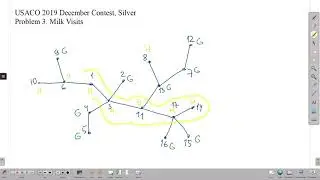 USACO 2019 December Contest, Silver  Milk Visits
