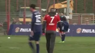 Franck Ribery is tricked by neat skill from fan during friendly