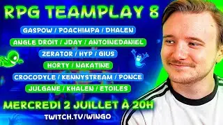 RPG TEAMPLAY 8 [Redif de Live Compet]