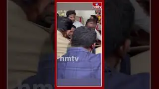 పోలీసులను నిలదీసిన బండి సంజయ్.. | #bandisanjay #bjp #hmtv