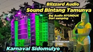 Blizzard Audio di Tunggu2 Cek Sound nya Ribuan Penonton Menunggunya. karnaval Sidomulyo Garahan