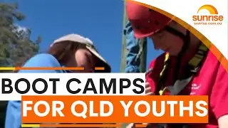 Boot camp programs for at-risk teens in Queensland are being launched | Sunrise