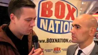 STUART HALL TALKS TO JAMES HELDER AHEAD OF IBF TITLE FIGHT WITH VUSI MALINGA ON DEC 7th (2013)