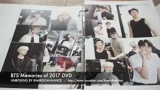 방탄소년단 BTS Memories of 2017 DVD Unboxing