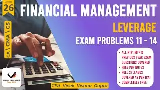 Leverage | Exam Problems (3) | CA Inter FM