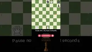 Find the Mate in 2  (Part 23) ♟️🧐🔥 | Chess Winner #chess #shorts #checkmate #brilliant
