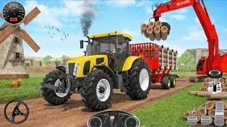 Modern Tractor Farming Driving Simulator 3D - New Tractor Games - Android Gameplay