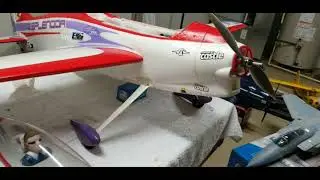 Splendor RC painting the red