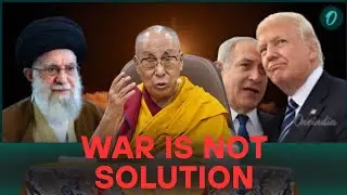 WAR is not solution | Dalai Lama on WAR. |  Q/A session with Dalai Lama