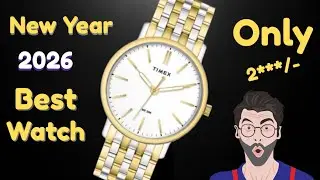 Timex Analog Watch for Man with Round Dial & Water Resistant Men's Wrist Watch | सिर्फ 2995/-#watch 