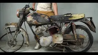 Restoring a 60-Year-Old Motorcycle from Ruins | 1963 Triumph Tiger Cub  @LiveWithCreativity