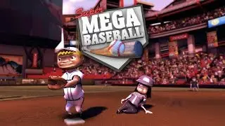 Super Mega Baseball [PS3] Beewolves Vs Crocodons|Game Day!