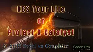 KBS Tour Lite to Catalyst 80g X Graphite Iron Shaft Replacement - Custom Ferrels | Before and After