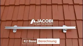 K2 Base für Jacobi Dachziegel Modelle