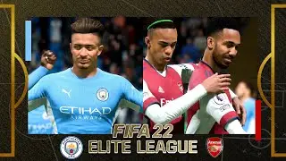 FIFA 22 Elite League | Manchester City vs Arsenal