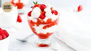 ETON MESS RECIPE | STRAWBERRY & RASPBERRY ETON MESS | LEARN HOW TO MAKE PERFECT MERINGUES