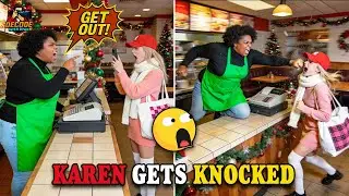 Karen Throws First PUNCH and Regrets It IMMEDIATELY! | Best Public Freakouts and Instant Payback