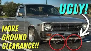Увеличенный дорожный просвет для разбитого Hilux!