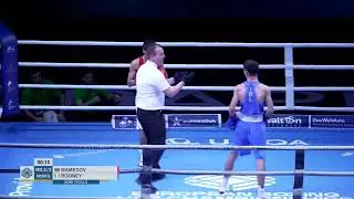 Louis Rooney (IRL) vs. S&uuml;bhan Mamedov (AZE) European U23 Championships 2025 SF's (50kg)